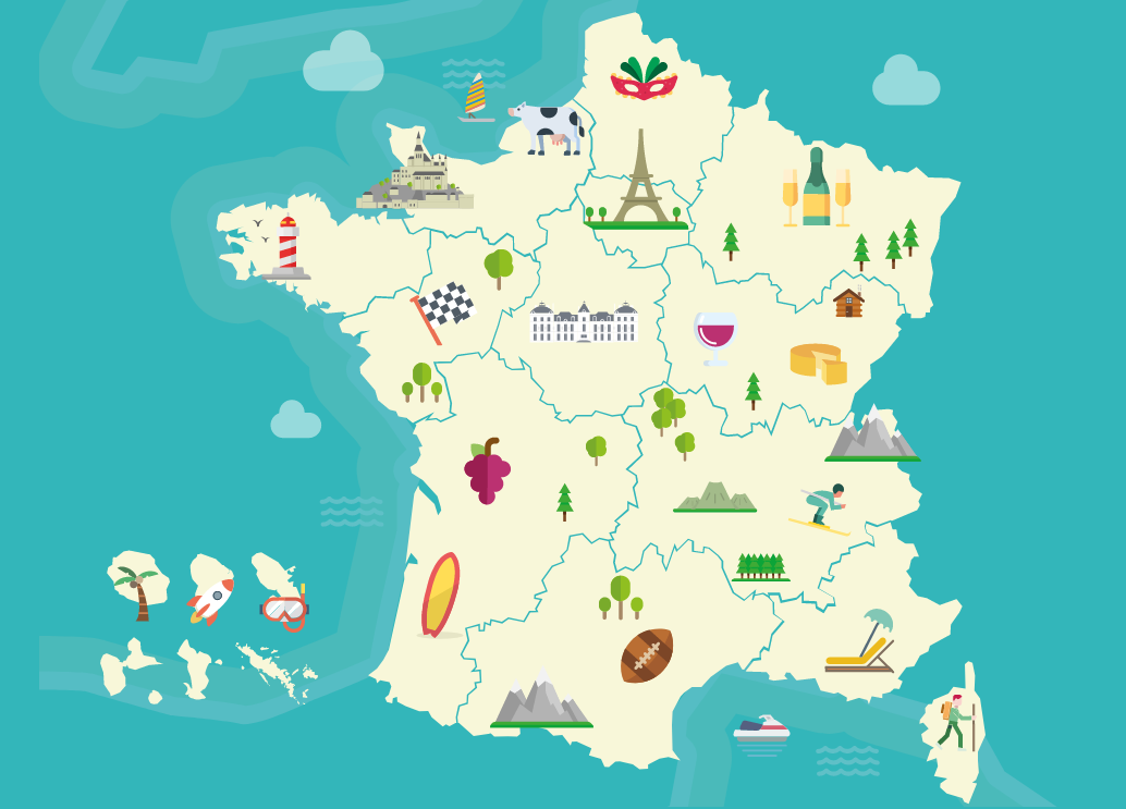 france et ses regions